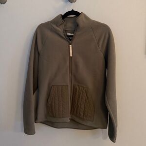 Madewell Sage Green Fleece Jacket